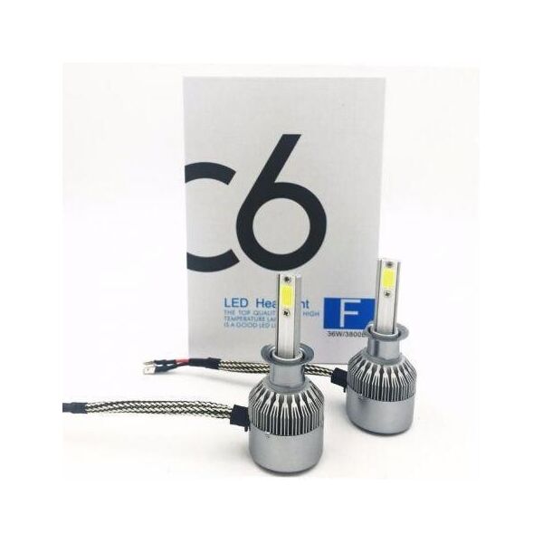 

Комплект автомобильных LED ламп C6 H1 5537