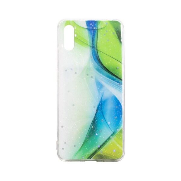 

Силиконовый чехол Aurora с блестками для Xiaomi Redmi 9A (Зеленый)