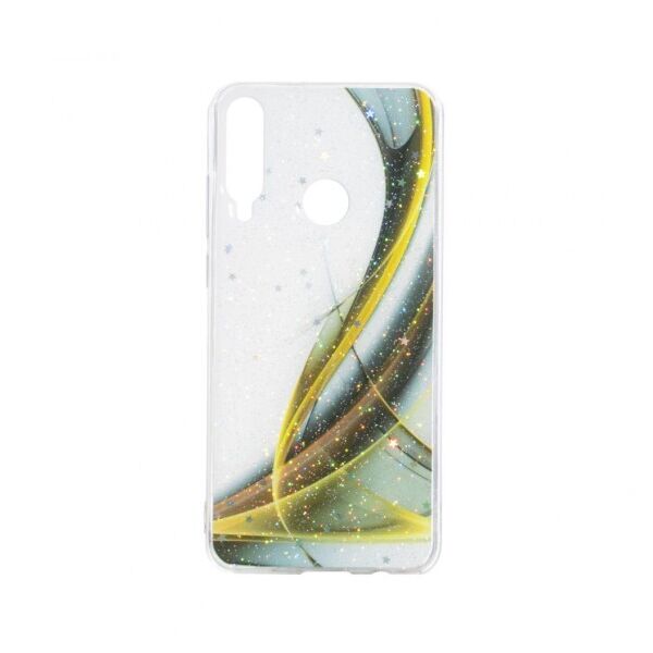 

Силиконовый чехол Aurora с блестками для Huawei Y6P Eur Ver (Коричневый)