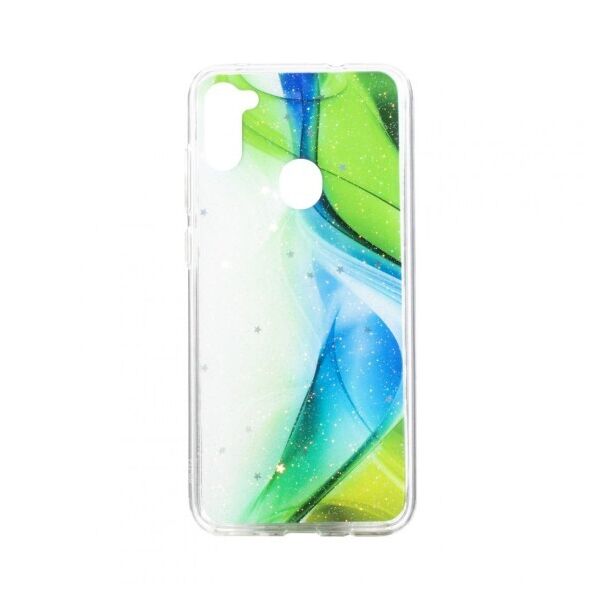 

Силиконовый чехол Aurora с блестками для Samsung Galaxy A11 / M11 (Зеленый)