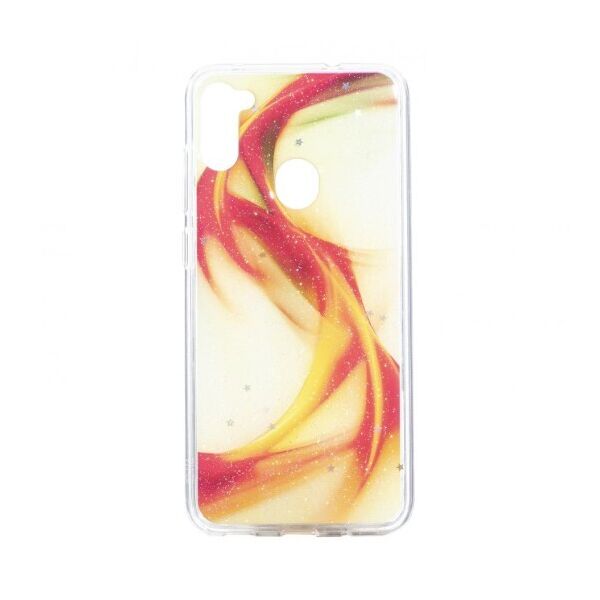 

Силиконовый чехол Aurora с блестками для Samsung Galaxy A11 / M11 (Оранжевый)