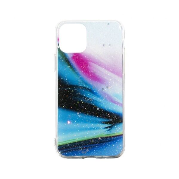 

Силиконовый чехол Aurora с блестками для Apple iPhone 11 (Синий)
