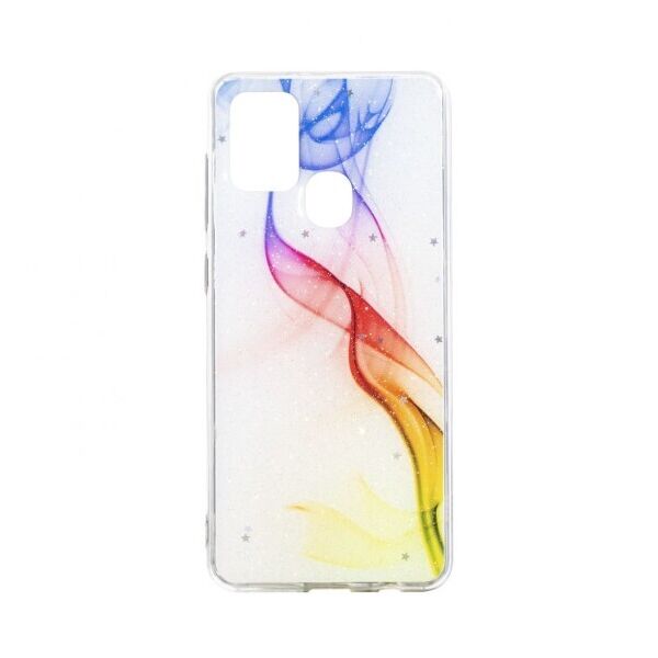 

Силиконовый чехол Aurora с блестками для Samsung Galaxy A21s (Красный)