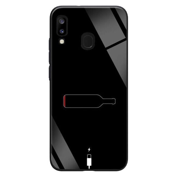 

TPU+Glass чехол ForFun для Samsung Galaxy A20 / A30