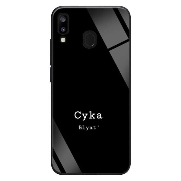 

TPU+Glass чехол ForFun для Samsung Galaxy A20 / A30