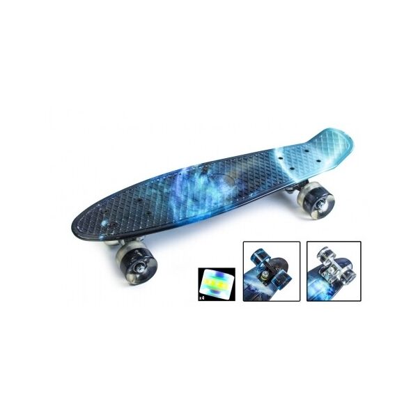

Пенни борд Penny Board Galaxy Светящиеся колеса(727307608)
