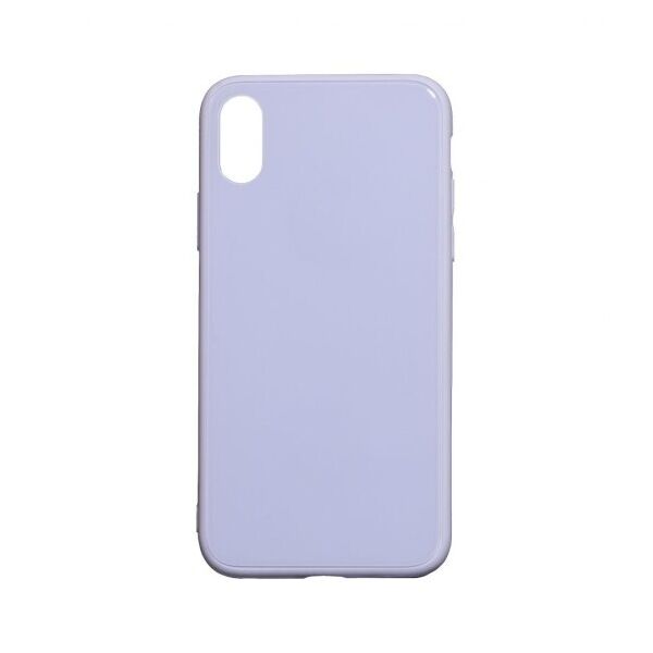 

Чехол TPU Glass Logo Full for Apple iPhone X / Xs (MediumSlateBlue)
