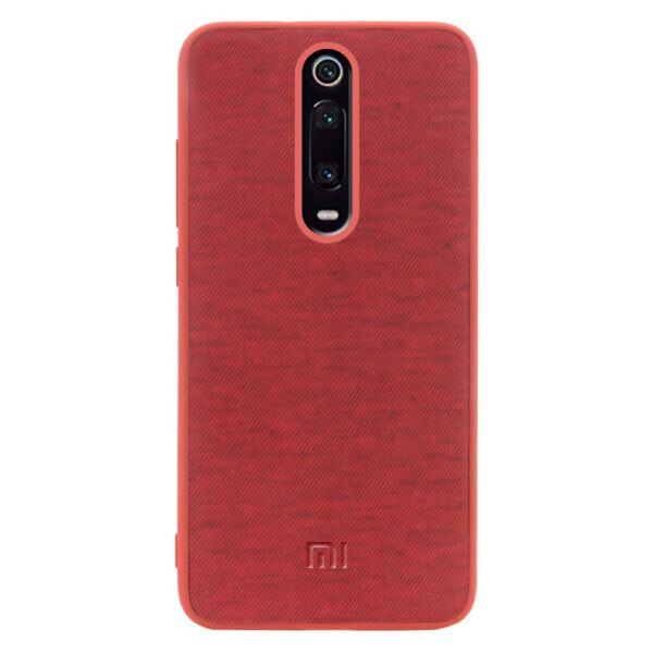 

TPU чехол Textile Logo для Xiaomi Redmi K20 / K20 Pro / Mi9T / Mi9T Pro (Красный)