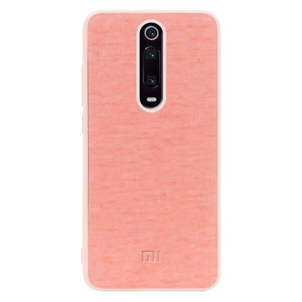 

TPU чехол Textile Logo для Xiaomi Redmi K20 / K20 Pro / Mi9T / Mi9T Pro (Розовый)