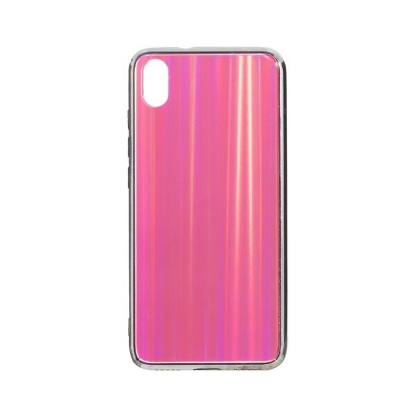 

Стекляный чехол Rainbow Series для Xiaomi Redmi 7A (DeepPink)