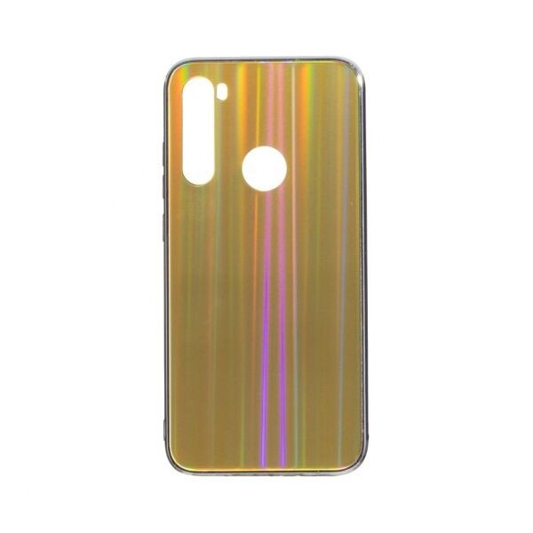 

Стекляный чехол Rainbow Series для Xiaomi Redmi Note 8 (Золотой)