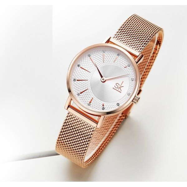 

Женские наручные часы Shengke Lady Gold