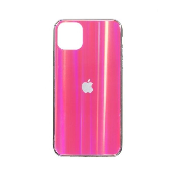 

Стекляный чехол Rainbow Series для Apple iPhone 11 Pro Max (DeepPink)