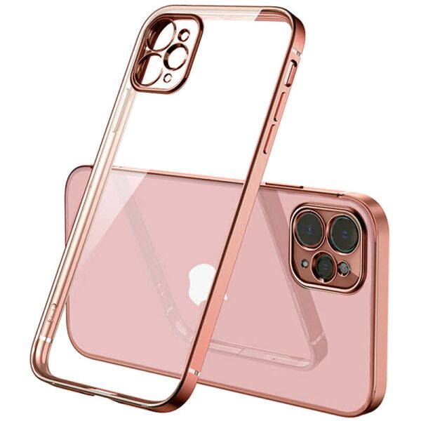 

Чехол Turister для Iphone 12 Pro Max силиконовый с окантовкой Розовый (41565Pn12)