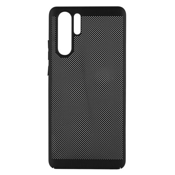 

Ультратонкий дышащий чехол Grid case для Huawei P30 Pro (Черный)