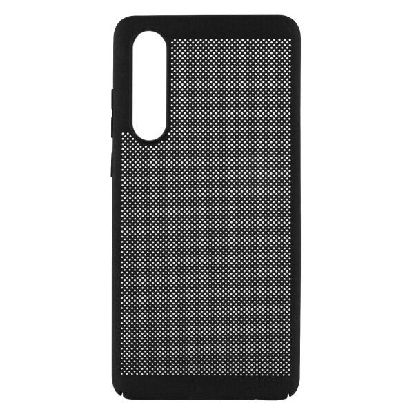 

Ультратонкий дышащий чехол Grid case для Huawei P30 (Черный)