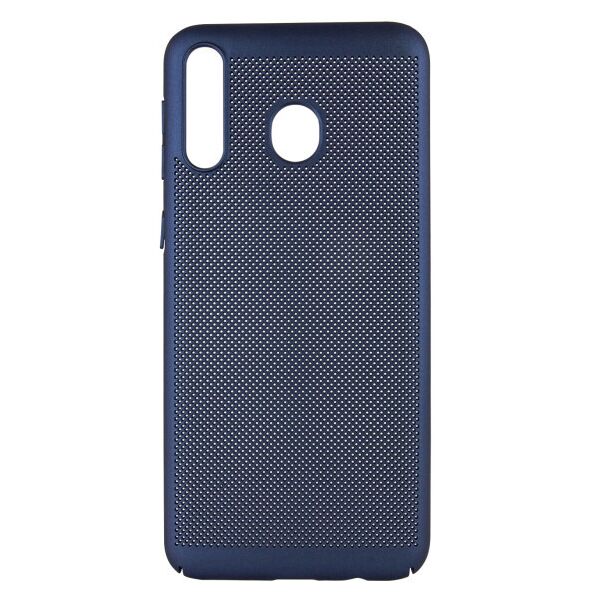 

Ультратонкий дышащий чехол Grid case для Samsung Galaxy M30 (DarkBlue)