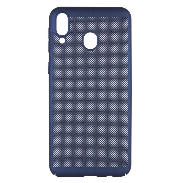 

Ультратонкий дышащий чехол Grid case для Samsung Galaxy M20 (DarkBlue)