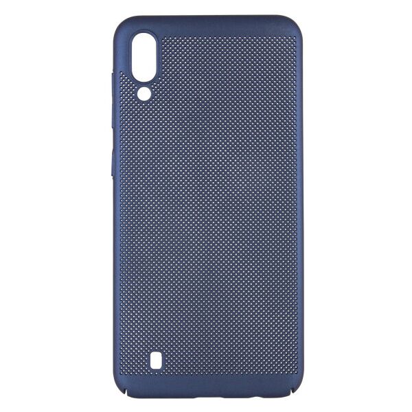 

Ультратонкий дышащий чехол Grid case для Samsung Galaxy M10 (DarkBlue)