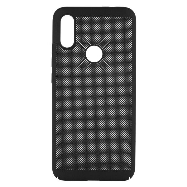 

Ультратонкий дышащий чехол Grid case для Xiaomi Redmi 7 (Черный)