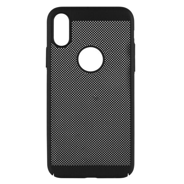 

Ультратонкий дышащий чехол Grid case для Apple iPhone X (5.8") / XS (5.8") (Черный)