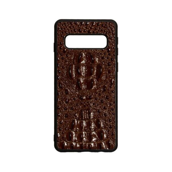 

Задняя Накладка Genuine Leather Horsman for Samsung S10 (Коричневый)