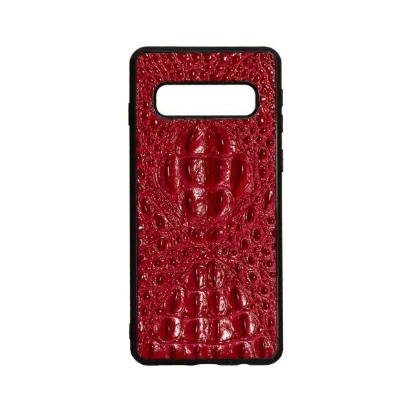 

Задняя Накладка Genuine Leather Horsman for Samsung S10 (Красный)