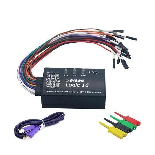 

Логический USB анализатор 100МГц 16-кан, MCU ARM