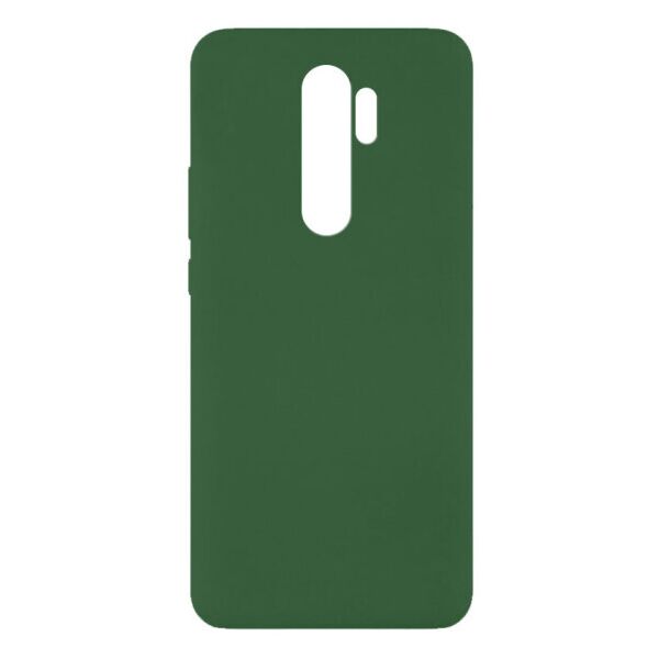 

Чехол Original Silicone Cover с закрытым низом для Xiaomi Redmi Note 8 Pro (Темно-зеленый)