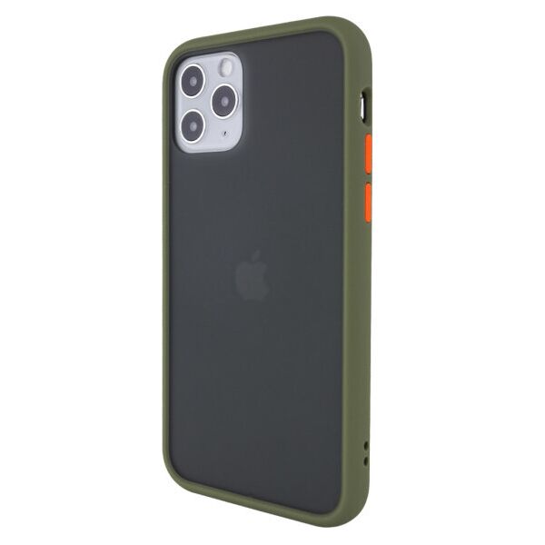 

Противоударный чехол + бампер LikGus Maxshield для Apple iPhone 11 Pro Max (6.5") (Темно-зеленый)