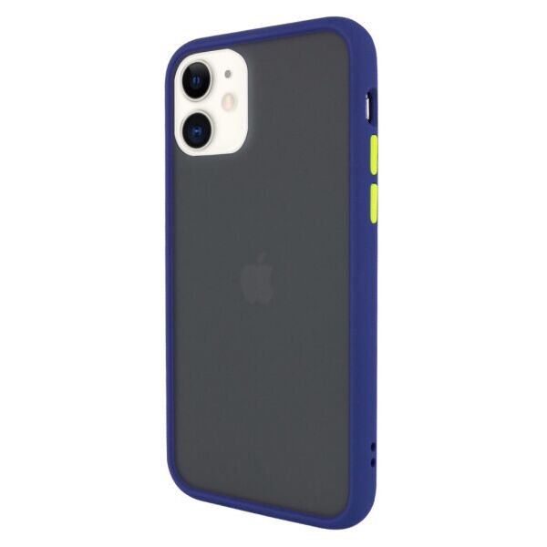 

Противоударный чехол + бампер LikGus Maxshield для Apple iPhone 11 (6.1") (DarkBlue)