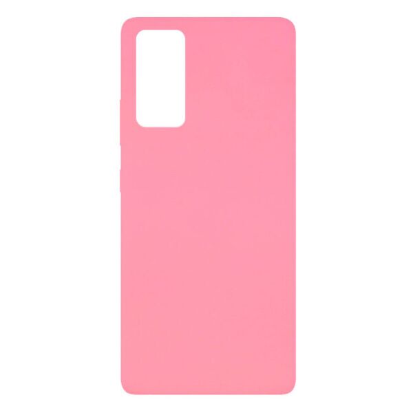 

Чехол Original Silicone Cover с закрытым низом для Samsung Galaxy S20 FE (Розовый)