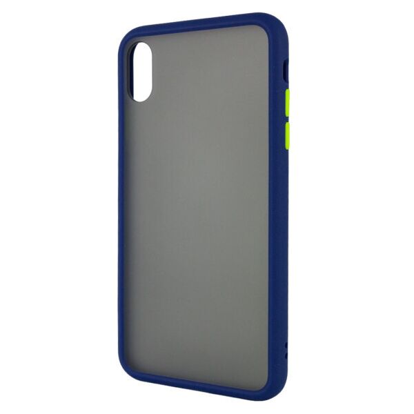 

Противоударный чехол + бампер LikGus Maxshield для Apple iPhone X / XS (5.8") (MidnightBlue)