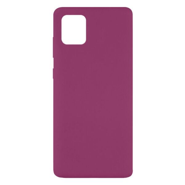 

Чехол Original Silicone Cover с закрытым низом для Samsung Galaxy Note 10 Lite (A81) (Пурпурный)