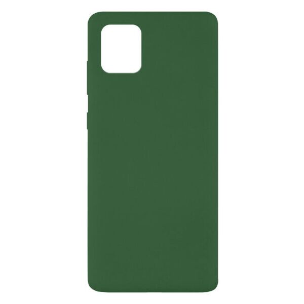 

Чехол Original Silicone Cover с закрытым низом для Samsung Galaxy Note 10 Lite (A81) (Темно-зеленый)