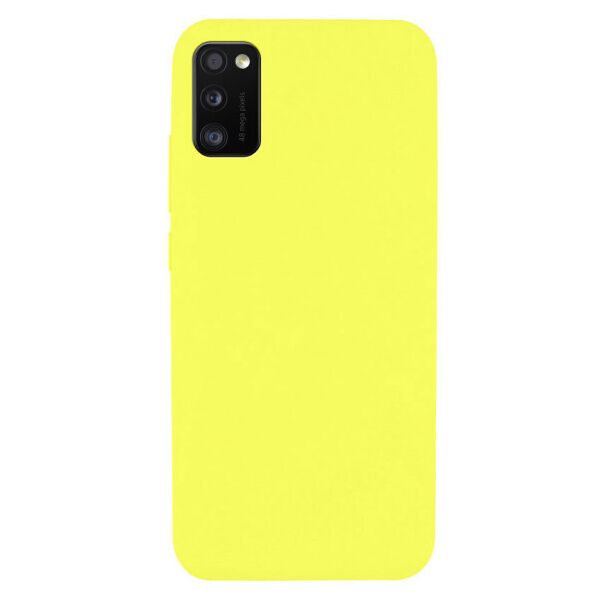 

Чехол Original Silicone Cover с закрытым низом для Samsung Galaxy A41 (Желтый)
