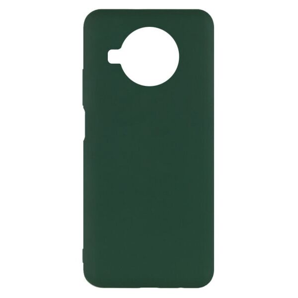 

Чехол Original Silicone Cover с закрытым низом для Xiaomi Mi 10T Lite / Redmi Note 9 Pro 5G (Темно-зеленый)