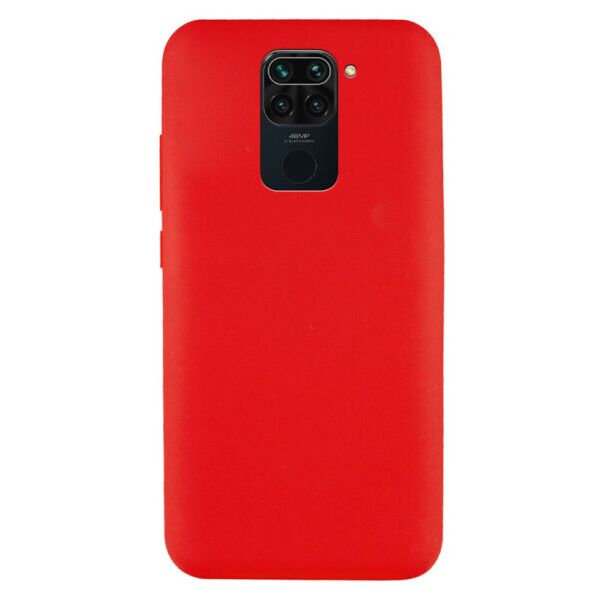 

Чехол Original Silicone Cover с закрытым низом для Xiaomi Redmi Note 9 / Redmi 10X (Красный)