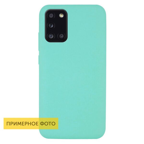 

Чехол Original Silicone Cover с закрытым низом для Xiaomi Redmi Note 9 / Redmi 10X (Бирюзовый)