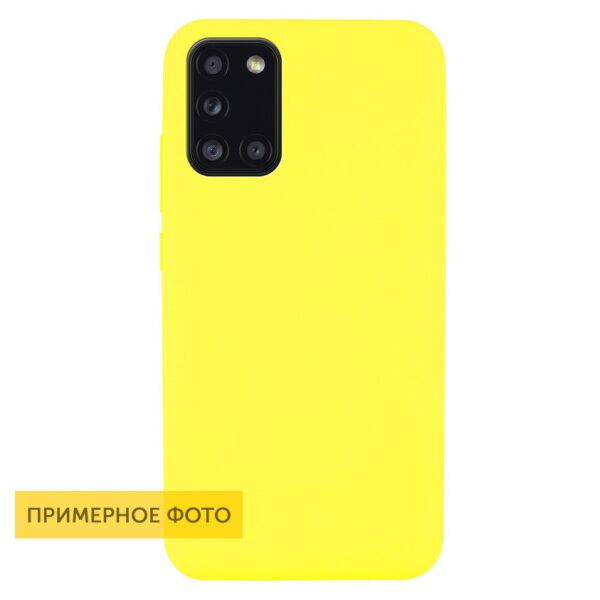 

Original Silicone Cover с закрытым низом для Samsung Galaxy M30s / M21 (Золотой)