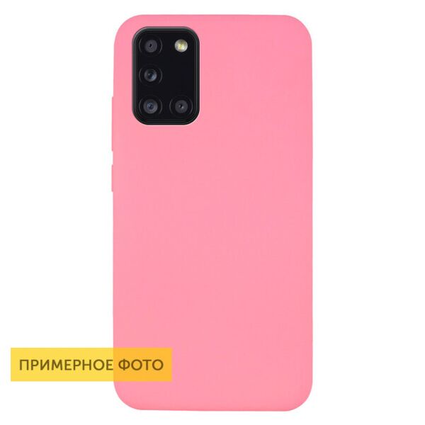 

Чехол Original Silicone Cover с закрытым низом для Samsung Galaxy A21s (Розовый)