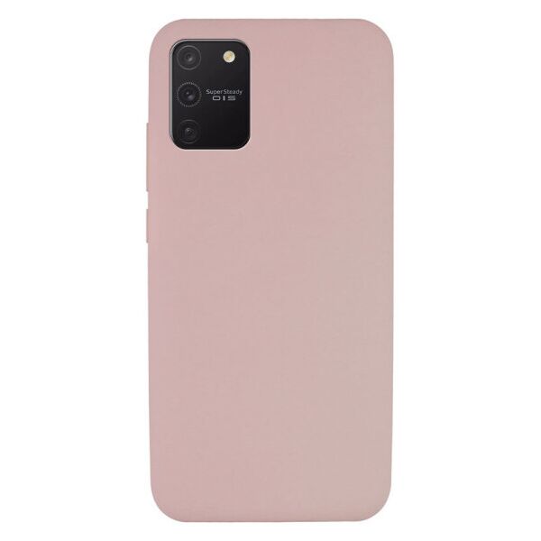 

Original Silicone Cover с закрытым низом для Samsung Galaxy S10 Lite (RosyBrown)