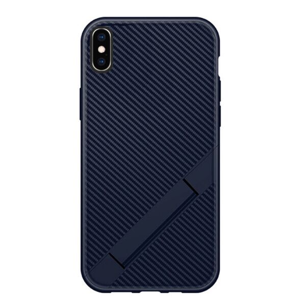 

TPU чехол Magic Folding series для Apple iPhone X / XS (5.8") (Синий)