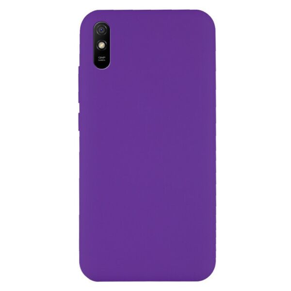 

Чехол Original Silicone Cover с закрытым низом для Xiaomi Redmi 9A (Фиолетовый)