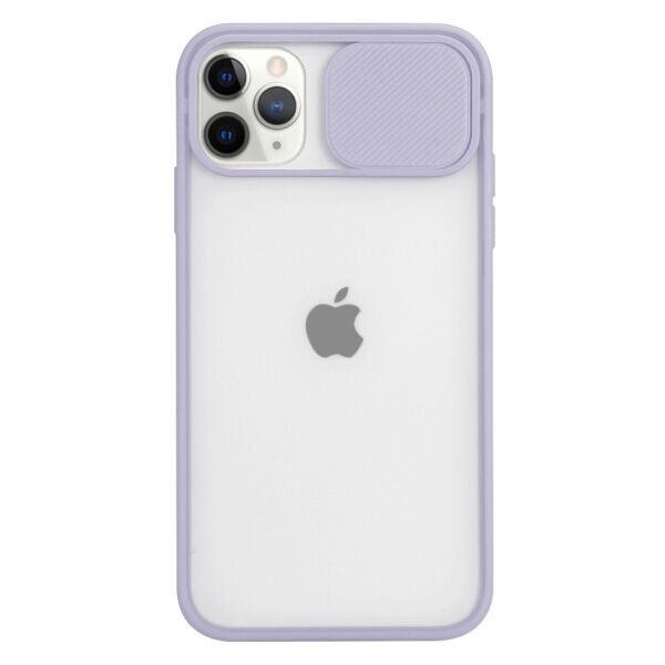 

Силиконовый чехол Camshield со шторкой защищающей камеру для Apple iPhone 11 Pro Max (6.5") (MediumPurple)