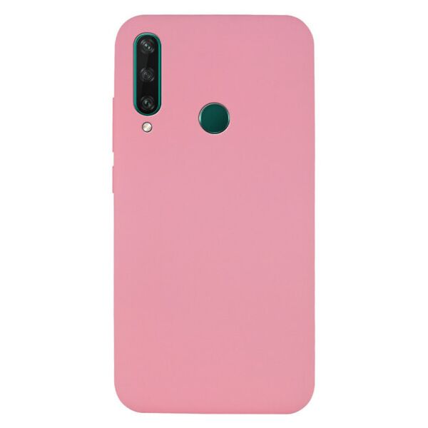 

Чехол Original Silicone Cover с закрытым низом для Huawei Y6p (Розовый)