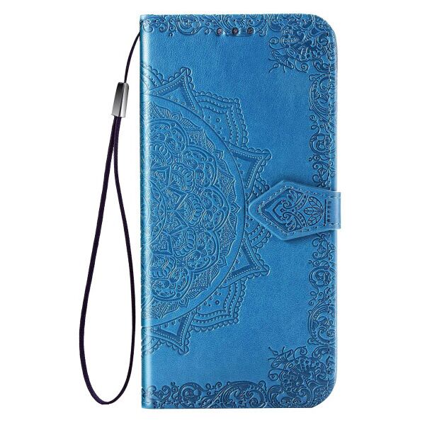 

Кожаный чехол (книжка) Art Case с визитницей для Xiaomi Redmi 8a (Синий)
