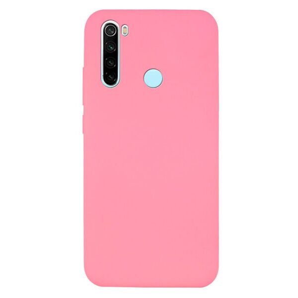 

Original Silicone Cover с закрытым низом для Xiaomi Redmi Note 8T (Розовый)
