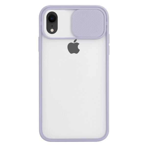 

Силиконовый чехол Camshield со шторкой защищающей камеру для Apple iPhone XR (6.1") (MediumPurple)