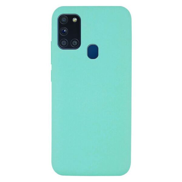 

Чехол Original Silicone Cover с закрытым низом для Samsung Galaxy A21s (Бирюзовый)